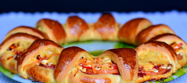 А-ля пицца Солнышко