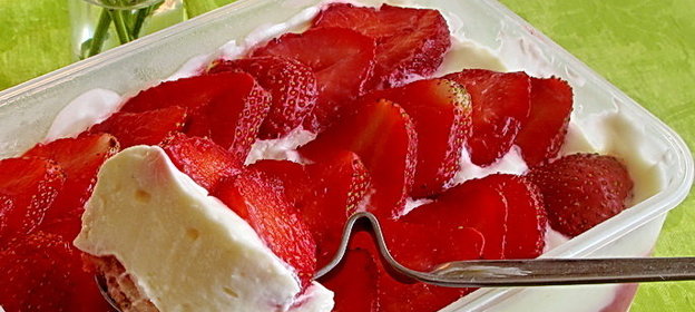 Клубничное тирамису