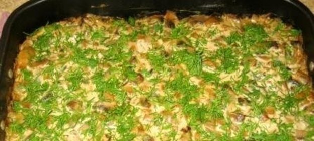 Запеканка из гречки