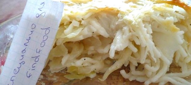 Запеканка из капусты с вермишелью