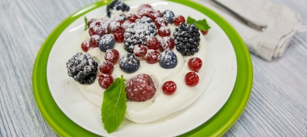 Французский вариант десерта Павлова