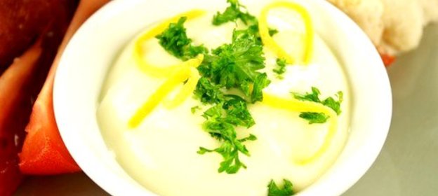 Лаймовый майонез с кинзой