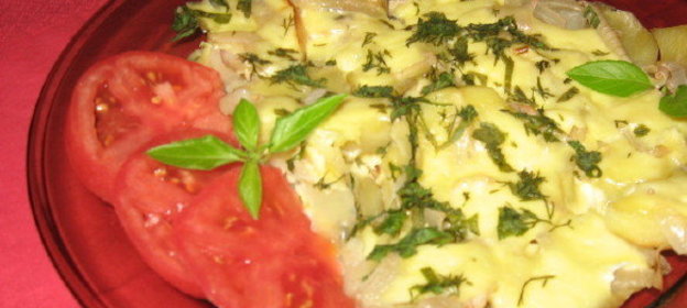 Соус холодный со сметаной к рыбе