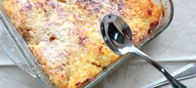 Творожная запеканка с клубникой