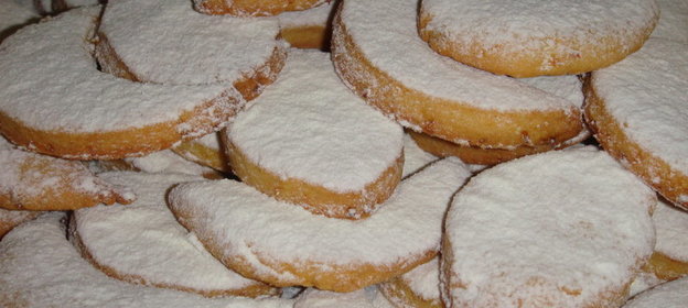 Печенье Линц с цедрой лимона