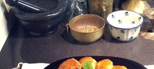 Сконы с курагой, шоколадом и апельсиновой цедрой