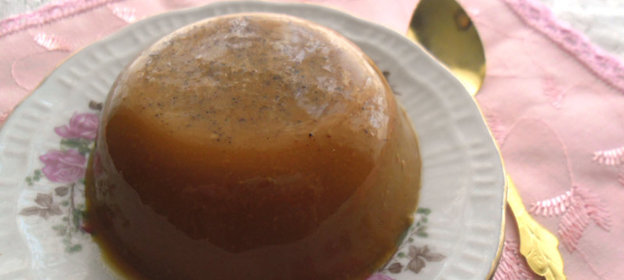 Карамельная панна котта