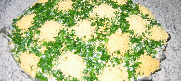 Салат Одуванчики