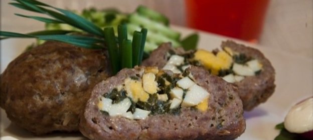 Зразы с зеленым луком