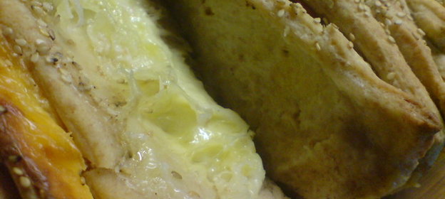 Monte-Cristo Bread//Закусочный хлеб с ветчиной и сыром