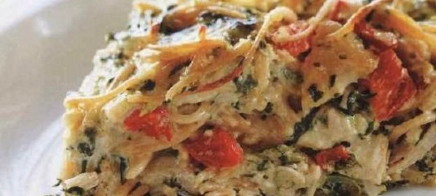 Запеканка из вермишели