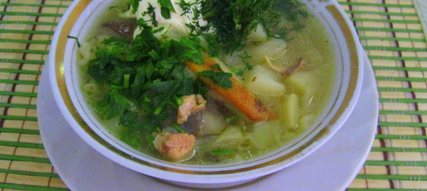 Грибной суп-жаркое