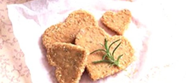 Печенье с розмарином и грецкими орехами