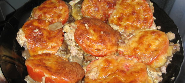 Мясо под шубой