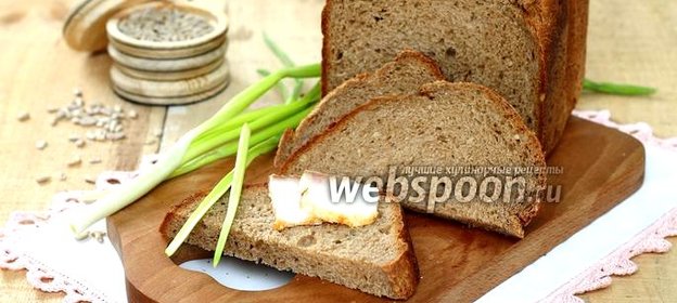 Хлеб пшенично-ржаной в хлебопечке