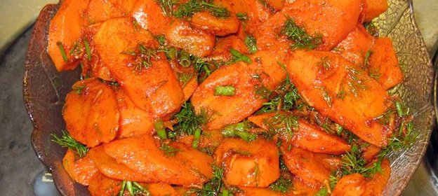 Марокканский салат из Моркови