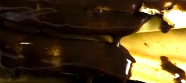 Сырники с шоколадной помадкой