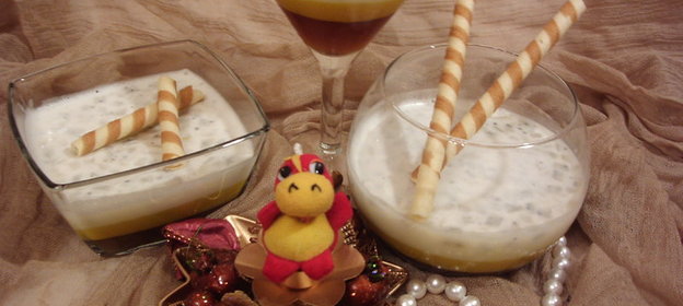 Слоеный экзотическо-тропический десерт «Услада дракона». Во след уходящему году…