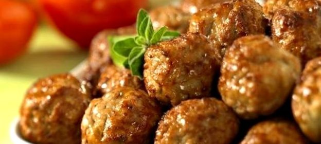 Шарики из говядины жареные с овощами по‑армянски