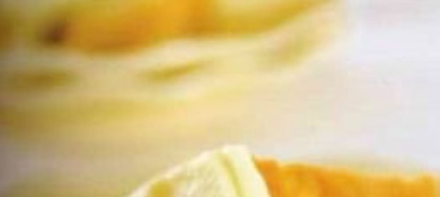 Лимонный кекс с сахарной глазурью