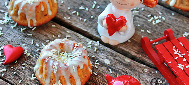 Миндальные кексы из творога