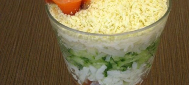 Салат рыбный по-канадски