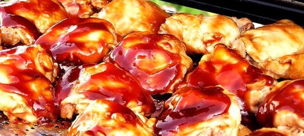 Маринованная курица барбекю по‑азиатски