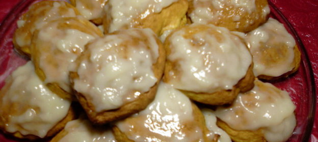 Мягкое печенье из тыквы-для любителей и..нелюбителей