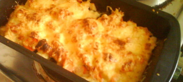 Рыбная запеканка