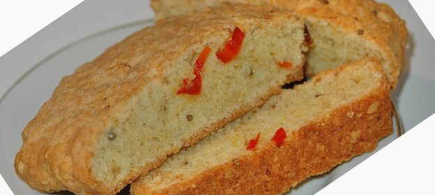 Сырно-пряный хлебушек, тоже быстрый