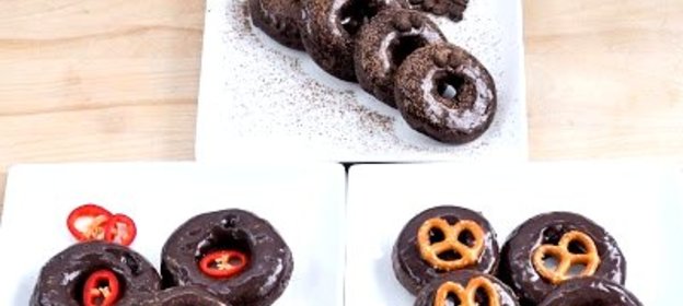 Шоколадные пончики