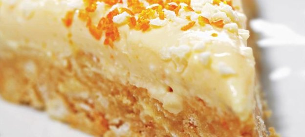 Холодный чизкейк с белым шоколадом