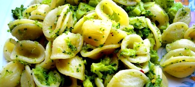 Паста вегетарианская с брокколи