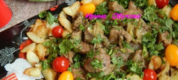 Баранина тушеная в мультиварке