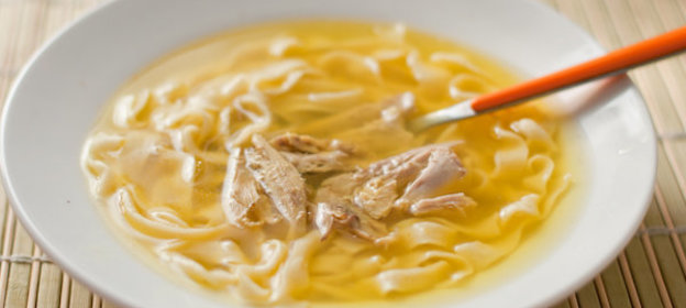 Домашняя куриная лапша