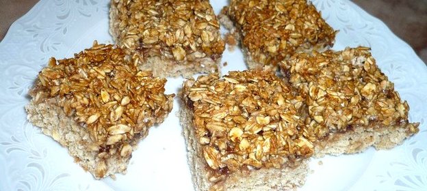 Овсяное печенье с вареньем