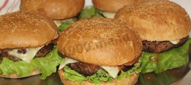 Чизбургеры как в Макдоналдсе