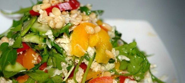 салат Разноцветное настроение