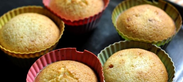 Кексы с начинкой