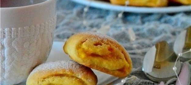 Печенье с апельсиновой начинкой