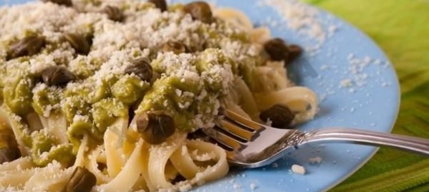 Паста с авокадо