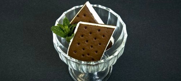 Шоколадно-мятное печенье