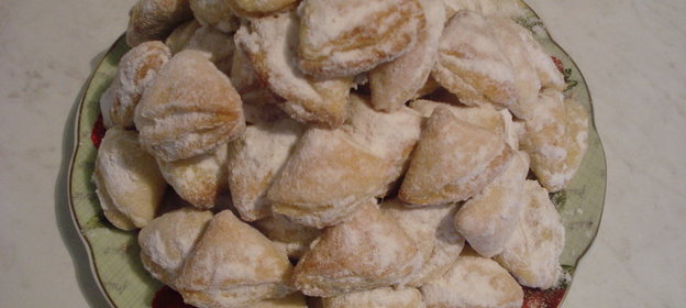 Творожное печенье