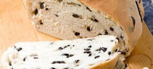 Хлеб с маслинами