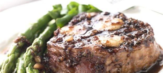 Бифштекс с бальзамическим уксусом