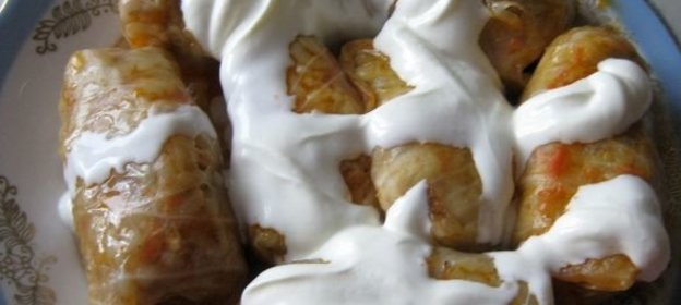 Голубцы из свежей капусты