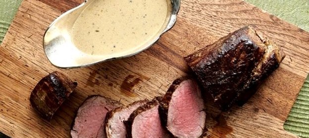 Cливочно-грибной соус для мяса