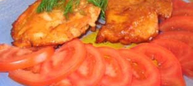 курица в медовом соусе