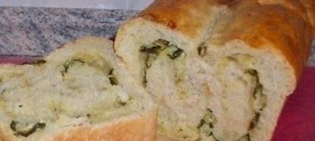 Хлеб с зеленью