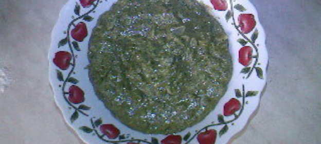 Сырная запеканка с грецким орехом